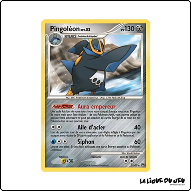 Holo - Pokemon - Tempête - Pingoléon 2/100