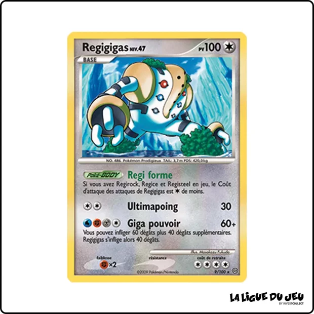 Holo - Pokemon - Tempête - Regigigas 9/100