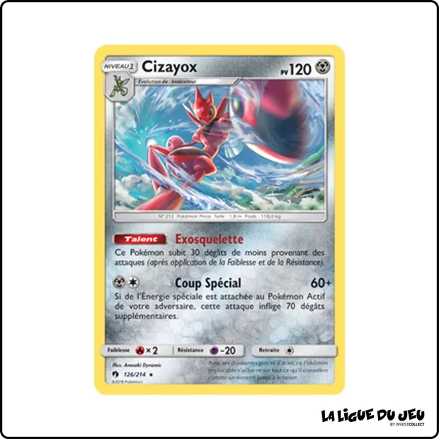 Holo - Pokemon - Tonnerre Perdu - Cizayox 126/214