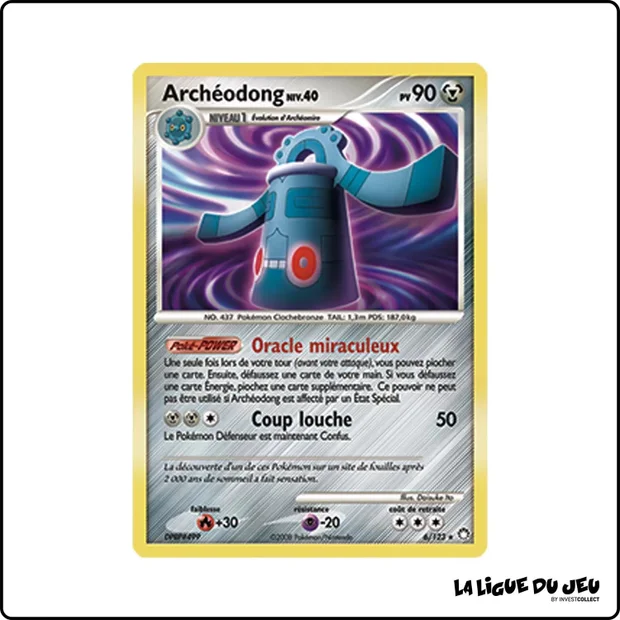 Holo - Pokemon - Trésors Mystérieux - Archéodong 6/123