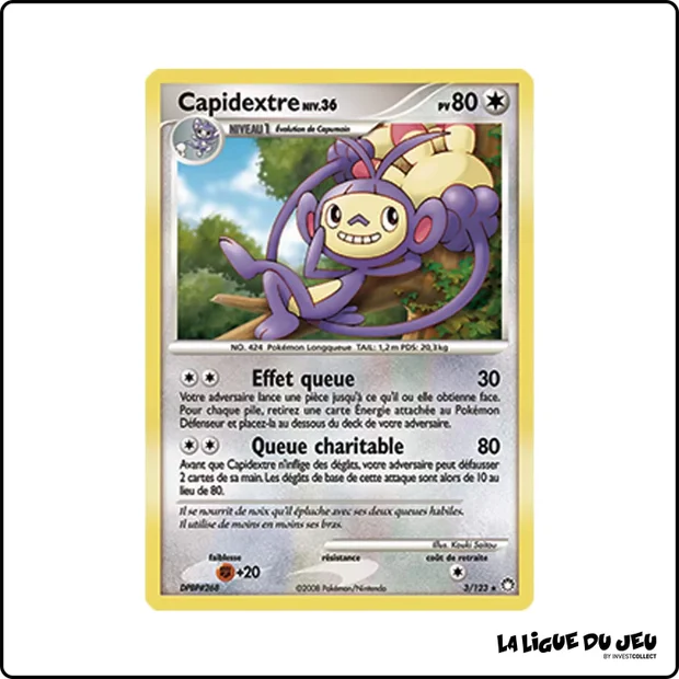 Holo - Pokemon - Trésors Mystérieux - Capidextre 3/123