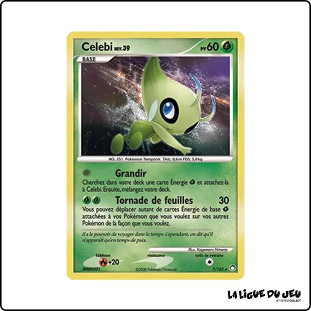 Holo - Pokemon - Trésors Mystérieux - Celebi 7/123
