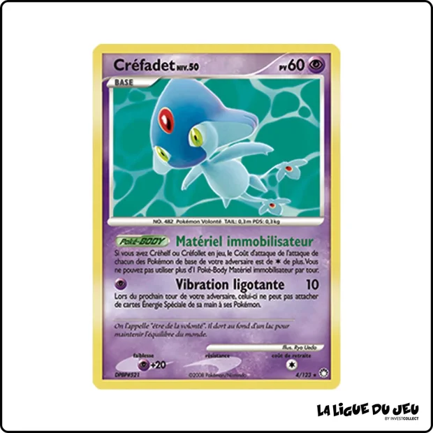 Holo - Pokemon - Trésors Mystérieux - Créfadet 4/123