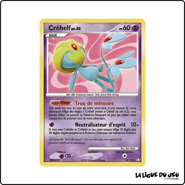 Holo - Pokemon - Trésors Mystérieux - Créhelf 18/123