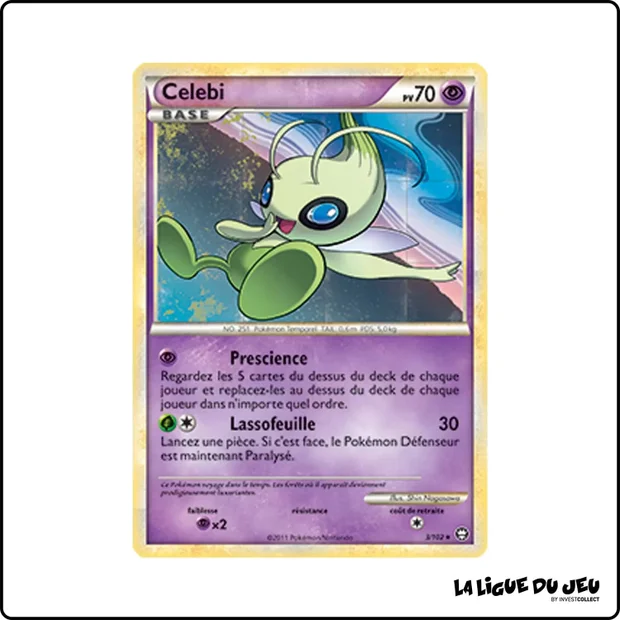 Holo - Pokemon - Trîomphe - Celebi 3/102