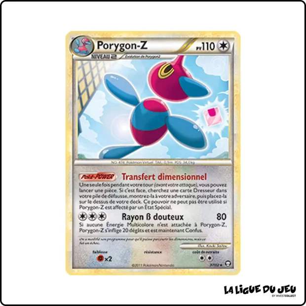 Holo - Pokemon - Trîomphe - Porygon-Z 7/102