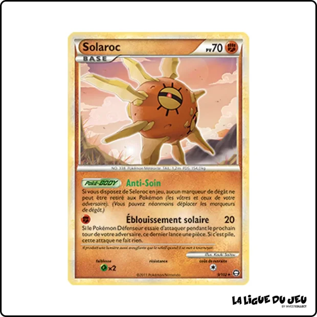 Holo - Pokemon - Trîomphe - Solaroc 9/102