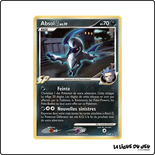 Holo - Pokemon - Vainqueurs Suprêmes - Absol G 1/147