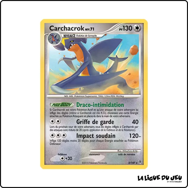 Holo - Pokemon - Vainqueurs Suprêmes - Carchacrok 5/147