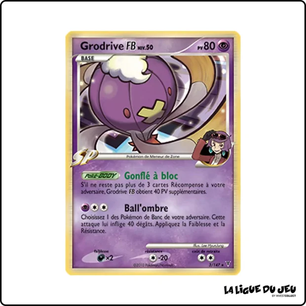 Holo - Pokemon - Vainqueurs Suprêmes - Grodrive FB 3/147
