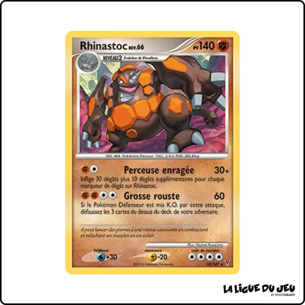Holo - Pokemon - Vainqueurs Suprêmes - Rhinastoc 10/147