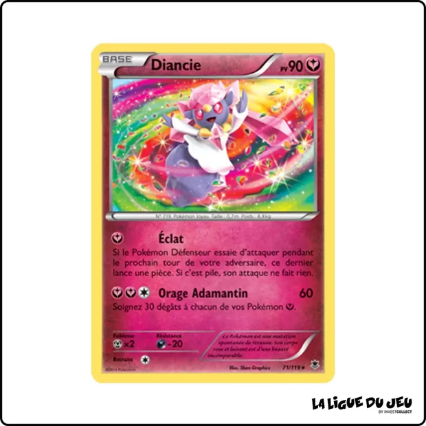 Holo - Pokemon - Vigueur Spectrale - Diancie 71/119