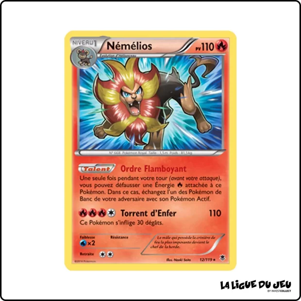 Holo - Pokemon - Vigueur Spectrale - Némélios 12/119