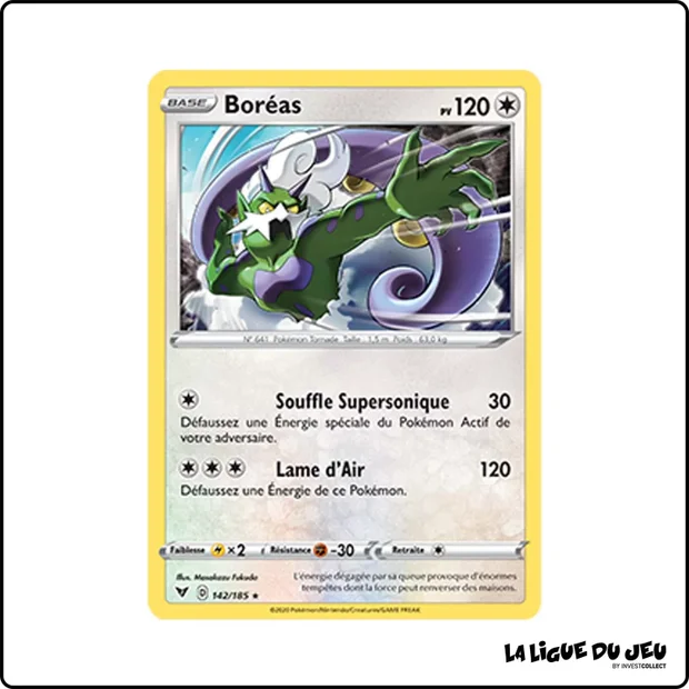 Holo - Pokemon - Voltage Éclatant - Boréas 142/185