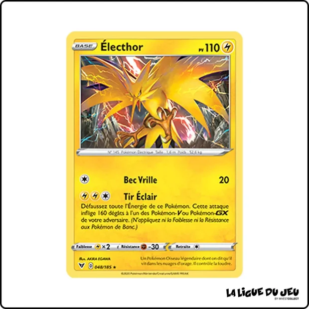 Holo - Pokemon - Voltage Éclatant - Électhor 48/185