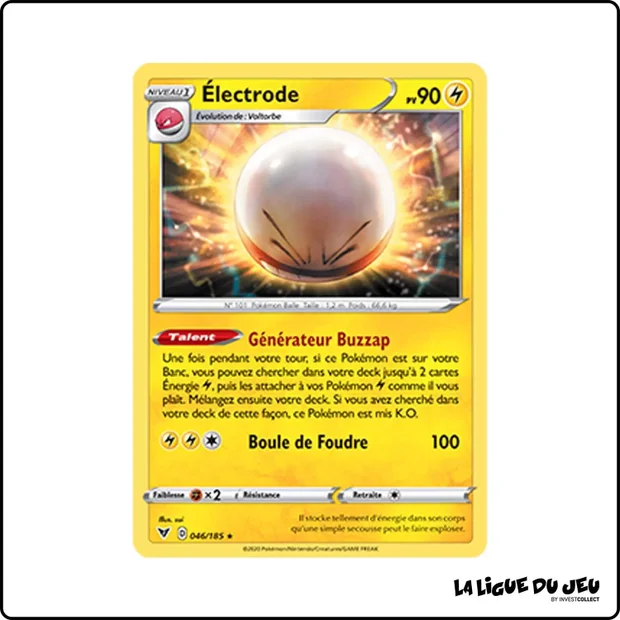 Holo - Pokemon - Voltage Éclatant - Électrode 46/185