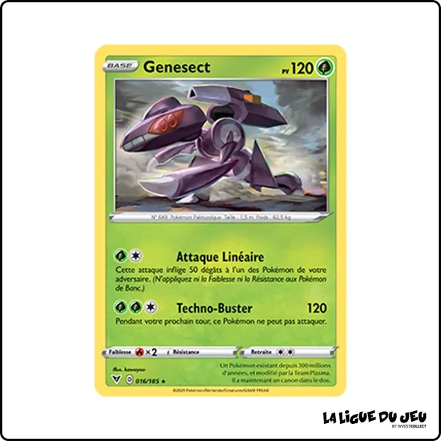 Holo - Pokemon - Voltage Éclatant - Genesect 16/185