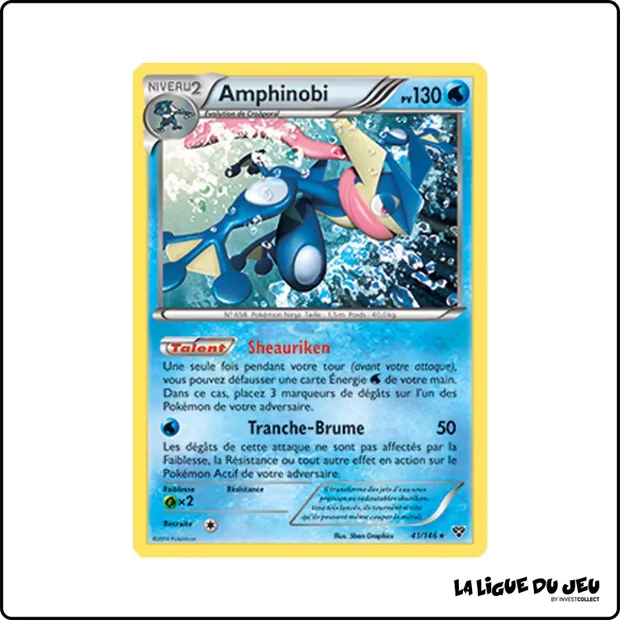 Holo - Pokemon - XY de Base - Amphinobi 41/146