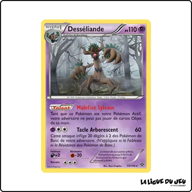 Holo - Pokemon - XY de Base - Desséliande 55/146