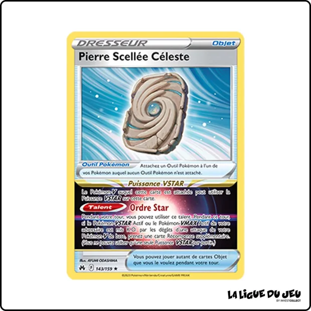 Holo - Pokemon - Zénith Suprême - Pierre Scellée Céleste 143/159