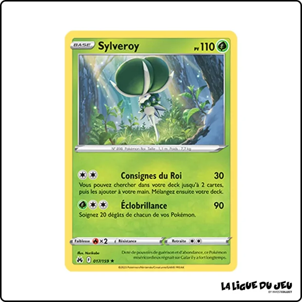 Holo - Pokemon - Zénith Suprême - Sylveroy 17/159