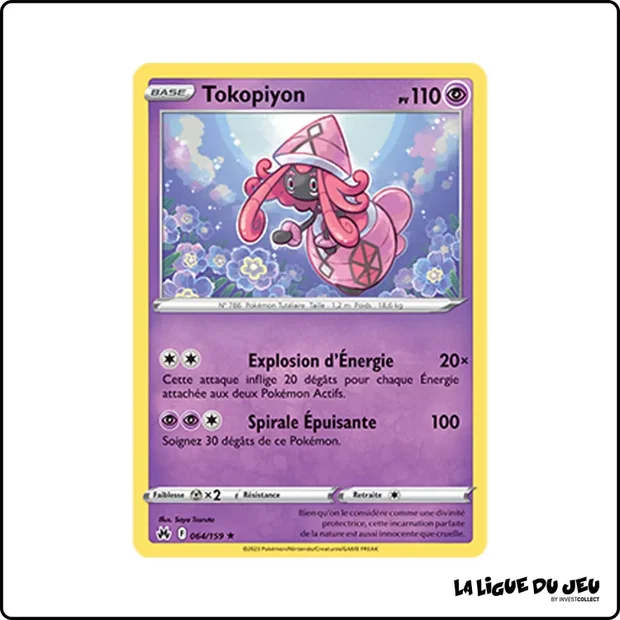 Holo - Pokemon - Zénith Suprême - Tokopiyon 64/159