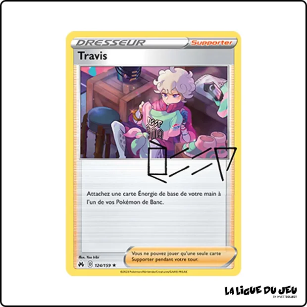 Holo - Pokemon - Zénith Suprême - Travis 124/159
