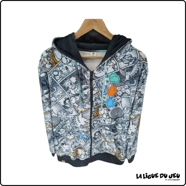 Hoodie - Pokemon Center - European International Championships 2026 Londres - Comic Book Graphic Kanto - Scellé