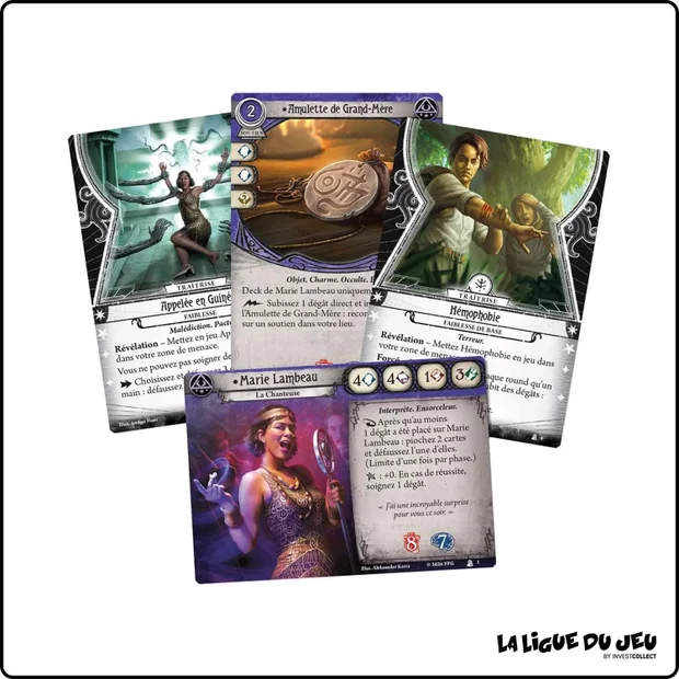 Horreur à Arkham : Le Jeu de Cartes - Deck Investigateur : Marie Lambeau