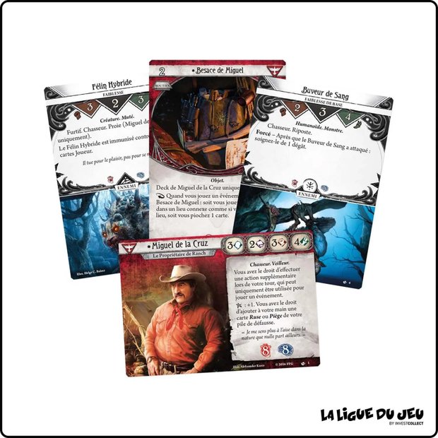 Horreur à Arkham : Le Jeu de Cartes - Deck Investigateur : Miguel de la Cruz