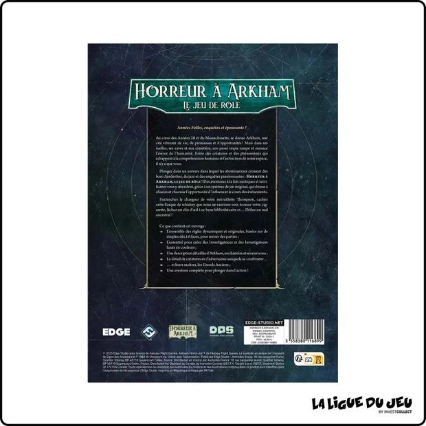 Horreur à Arkham : Le Jeu de Rôle - Manuel Essentiel