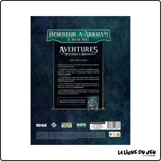 Horreur à Arkham : Le Jeu de Rôle - Mystères à Arkham