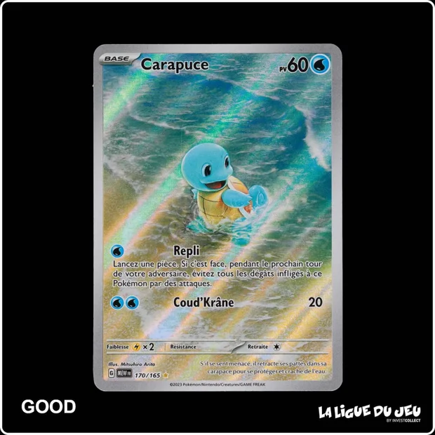 IR - Pokemon - 151 - Carapuce 170/165