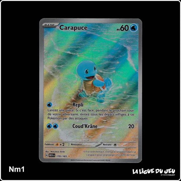 IR - Pokemon - 151 - Carapuce 170/165