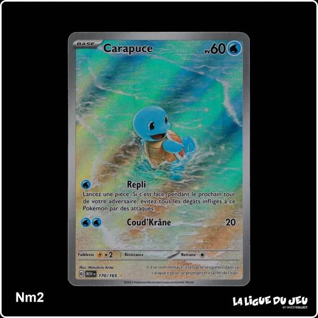 IR - Pokemon - 151 - Carapuce 170/165