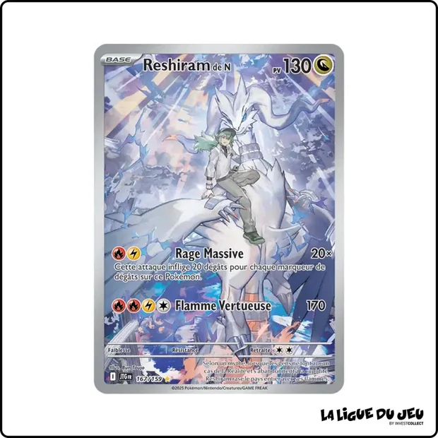 IR - Pokemon - Aventures Ensemble - Reshiram de N 167/159