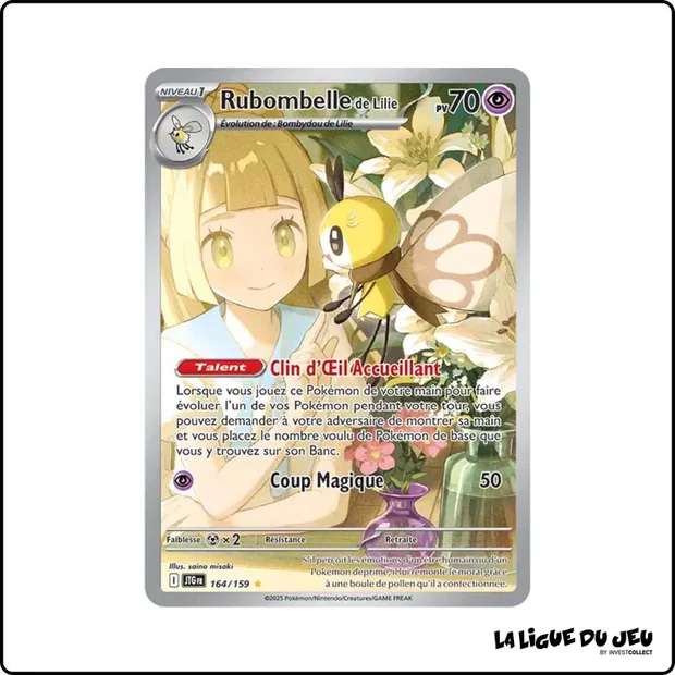 IR - Pokemon - Aventures Ensemble - Rubombelle de Lilie 164/159