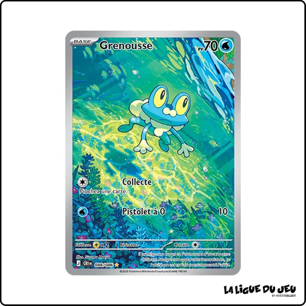 IR - Pokemon - Chaos Ascendant - Grenousse 88/86