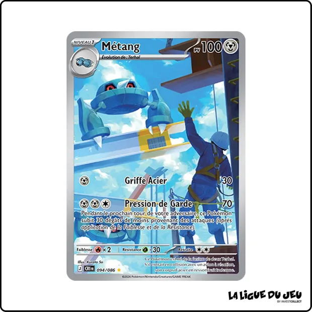 IR - Pokemon - Chaos Ascendant - Métang 94/86