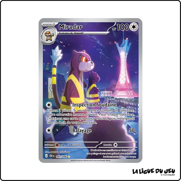 IR - Pokemon - Chaos Ascendant - Miradar 97/86