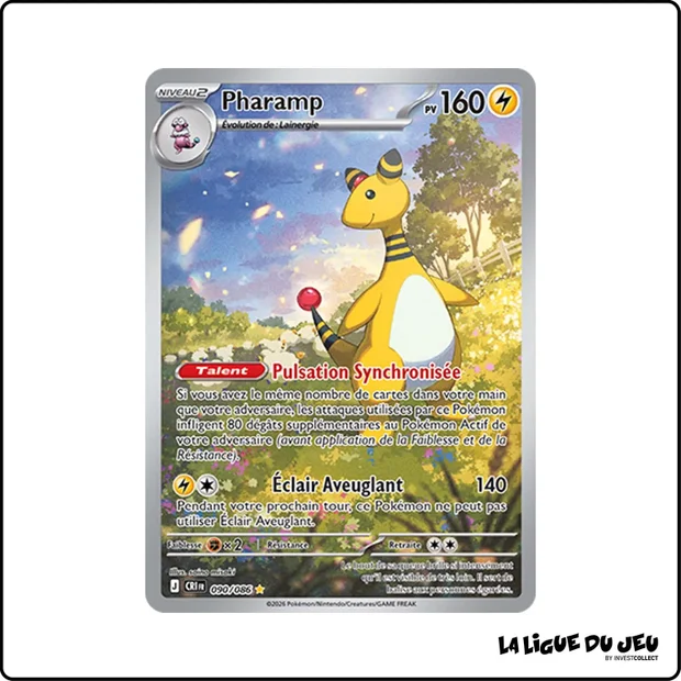 IR - Pokemon - Chaos Ascendant - Pharamp 90/86