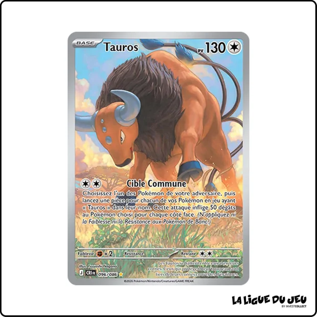 IR - Pokemon - Chaos Ascendant - Tauros 96/86