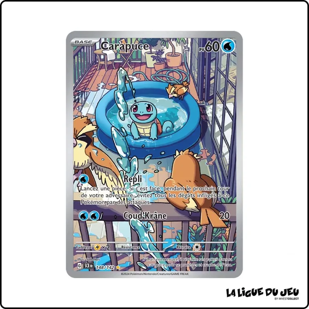 IR - Pokemon - Couronne Stellaire - Carapuce 148/142