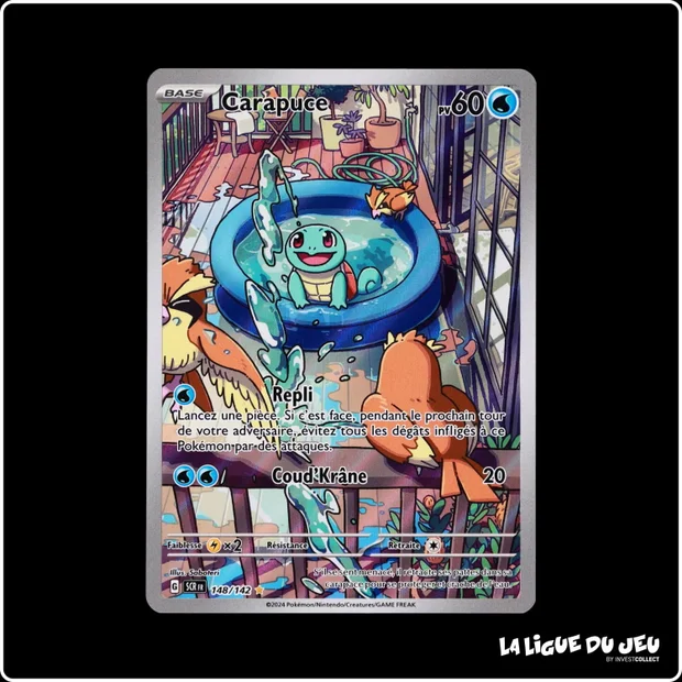 IR - Pokemon - Couronne Stellaire - Carapuce 148/142