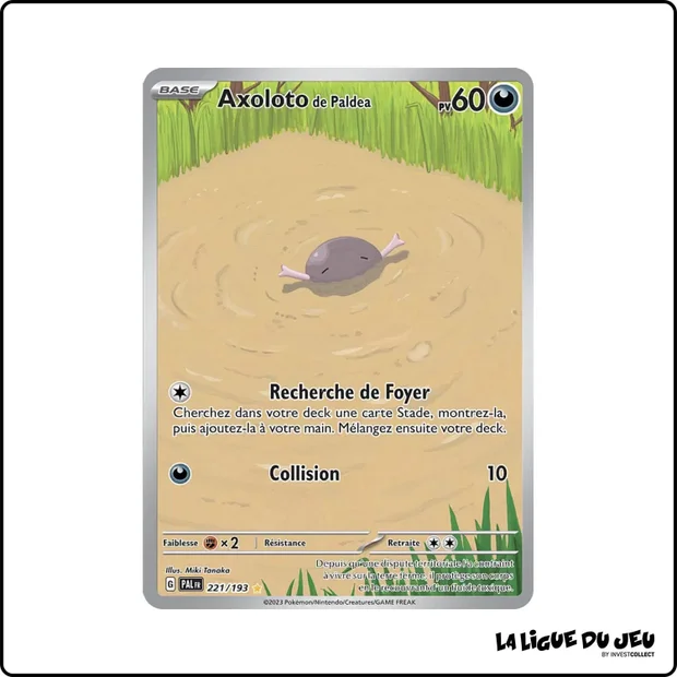 IR - Pokemon - Évolutions à Paldea - Axoloto de Paldea 221/193