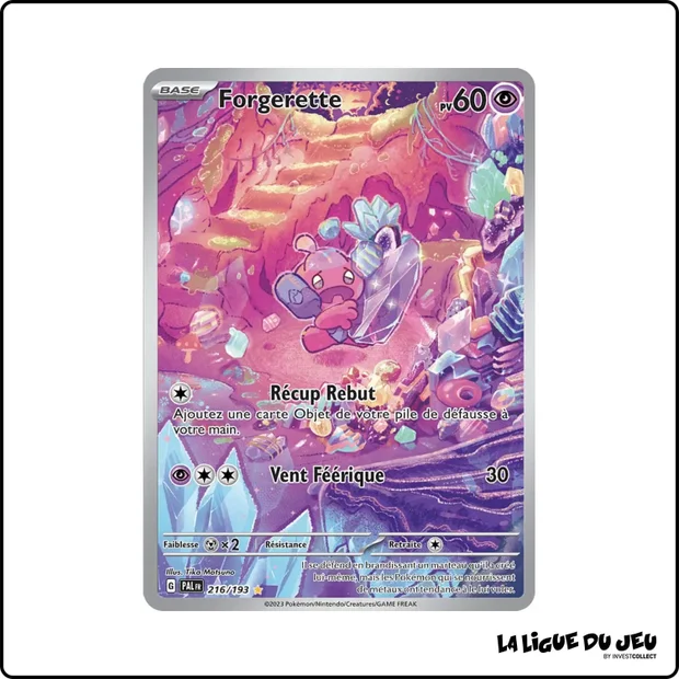 IR - Pokemon - Évolutions à Paldea - Forgerette 216/193