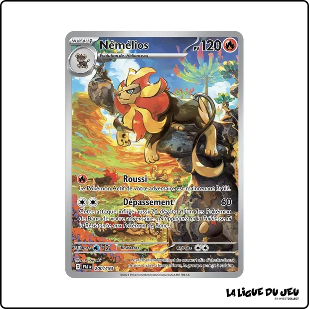 IR - Pokemon - Évolutions à Paldea - Némélios 200/193