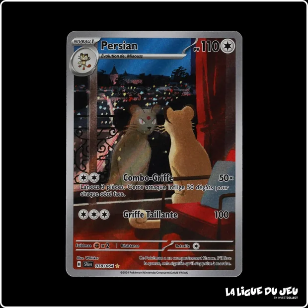 IR - Pokemon - Fable Nébuleuse - Persian 78/64