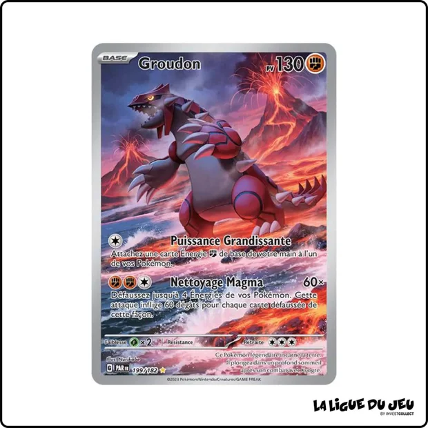 IR - Pokemon - Faille Paradoxe - Groudon 199/182