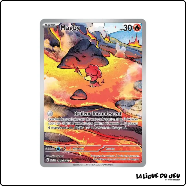 IR - Pokemon - Faille Paradoxe - Magby 186/182